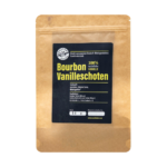 50g echte Bio Fairtrade Bourbon-Vanilleschoten im Standbodenbeutel</br>(14-15 cm, ca. 15 Schoten)